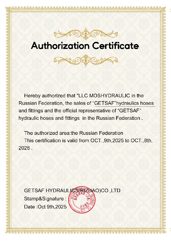 The Russian Federation sales representative “LLC MOSHYDRAULIC”